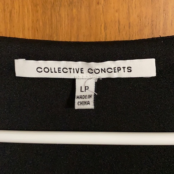 Collective Concepts Floral Print Dress Sz LP - Picture 5 of 6